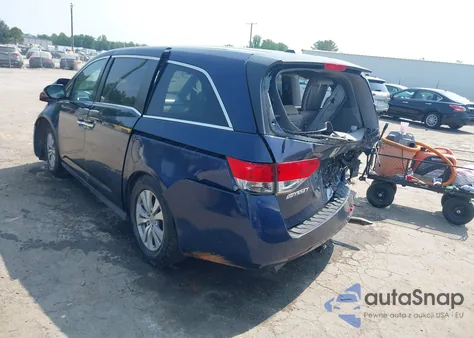 2016 Honda Odyssey Se z USA, uszkodzony, nr VIN 5FNRL5H33GB157821